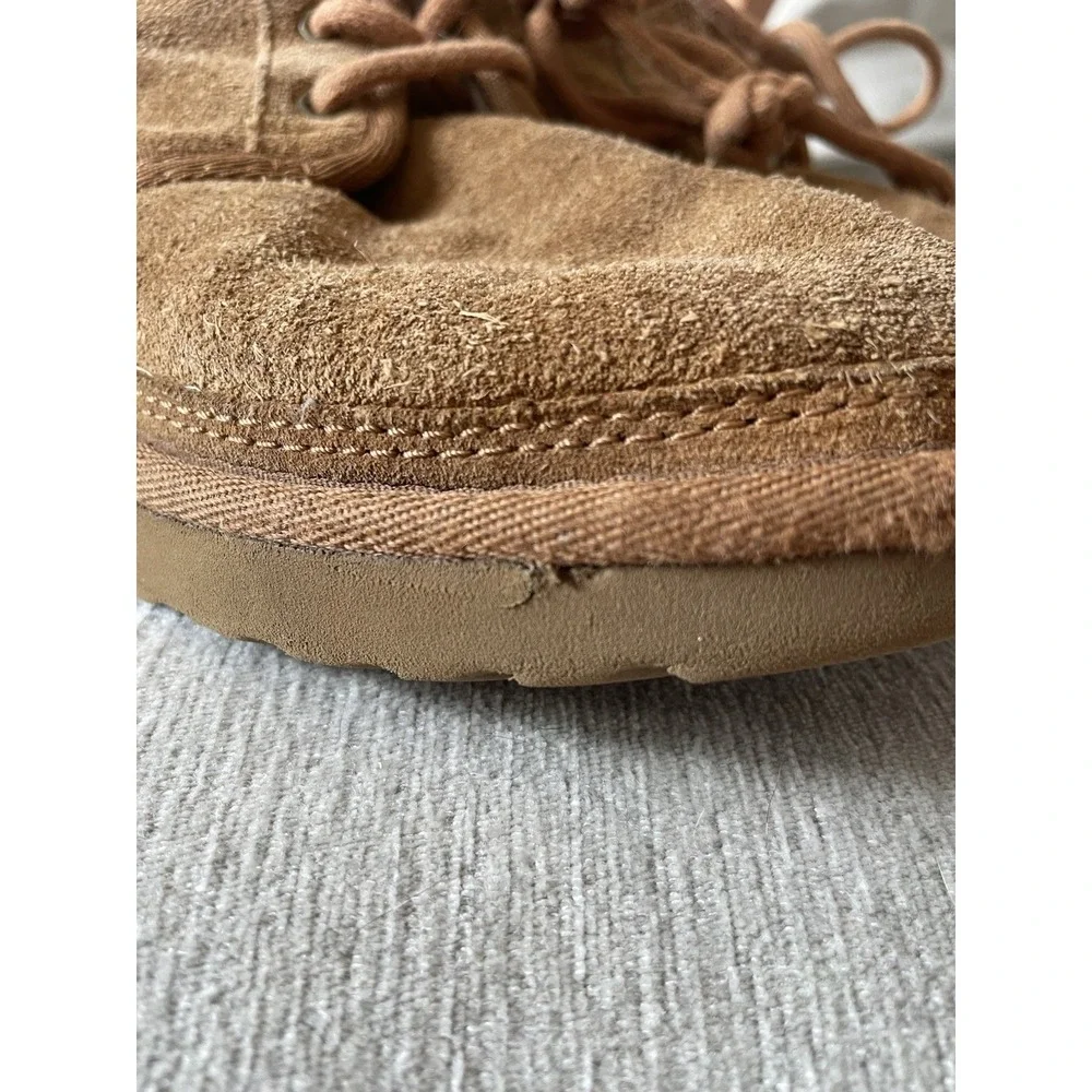 UGG Neumel II Short Chukkam Lace‎ Up Brown Boots Kids Size 3 UGG S/N 1017320K